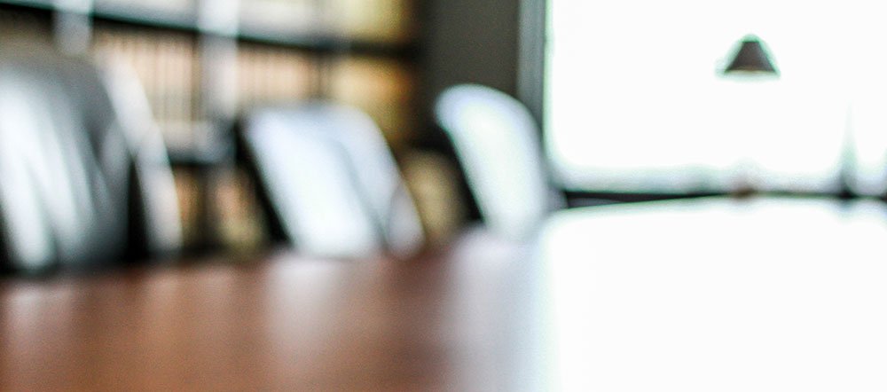 Conference table.