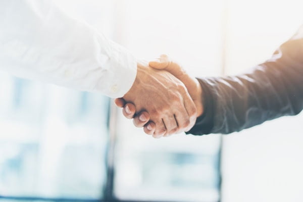 People shaking hands